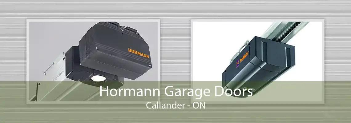 Hormann Garage Doors Callander - ON