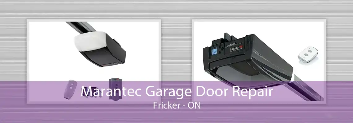 Marantec Garage Door Repair Fricker - ON