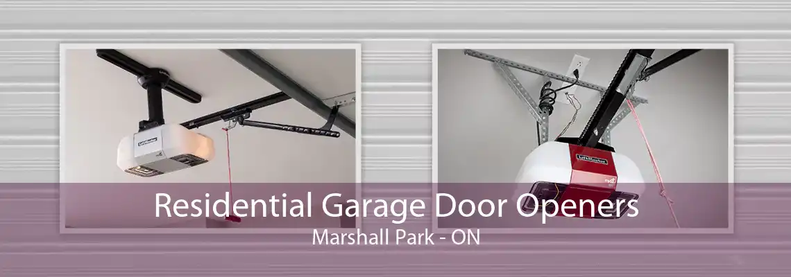 Residential Garage Door Openers Marshall Park - ON