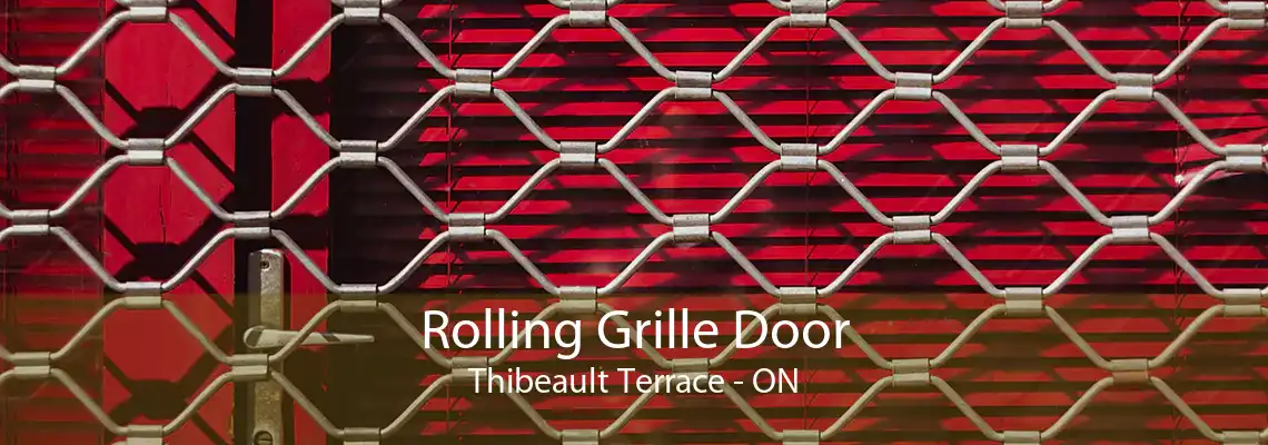 Rolling Grille Door Thibeault Terrace - ON