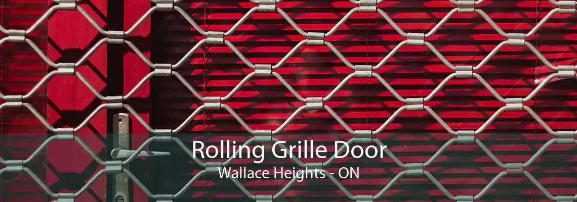 Rolling Grille Door Wallace Heights - ON