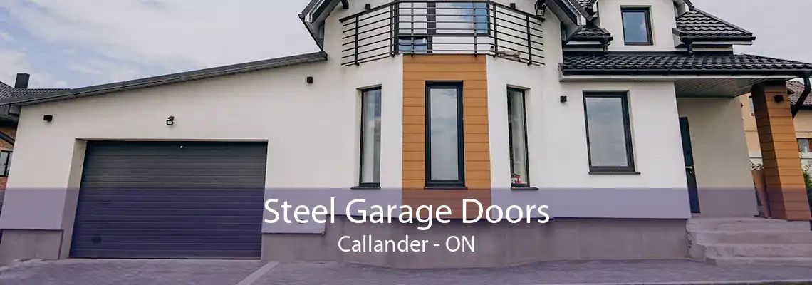 Steel Garage Doors Callander - ON