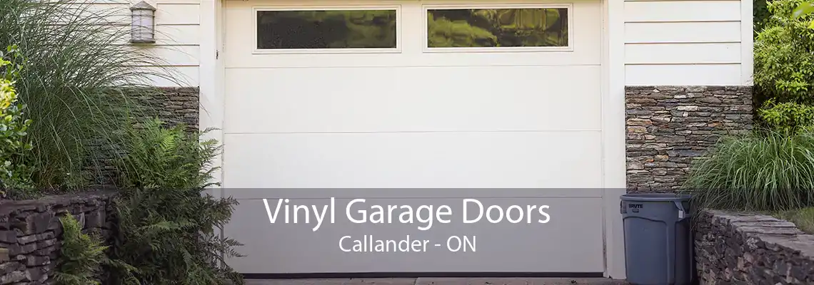 Vinyl Garage Doors Callander - ON