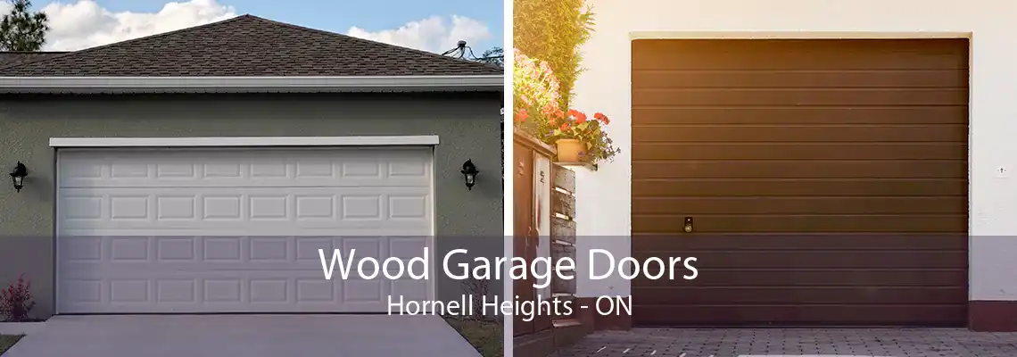 Wood Garage Doors Hornell Heights - ON