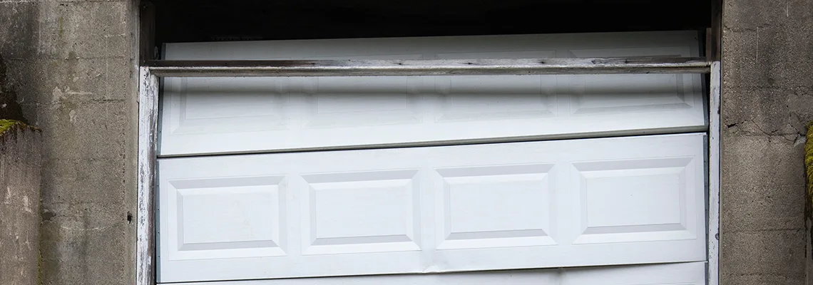 Fallen Commercial Garage Door Repair in Sturgeon Falls, ON